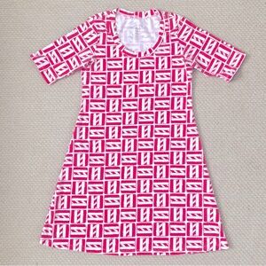 Mahi Gold Cotton Short Sleeved Dress